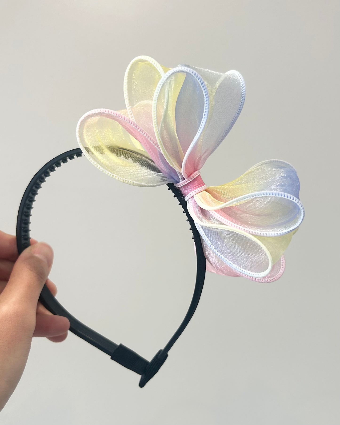 Aurora Organza Bow Headband