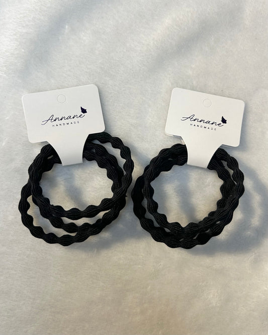 Peanut Hair Ties (pack of 3)