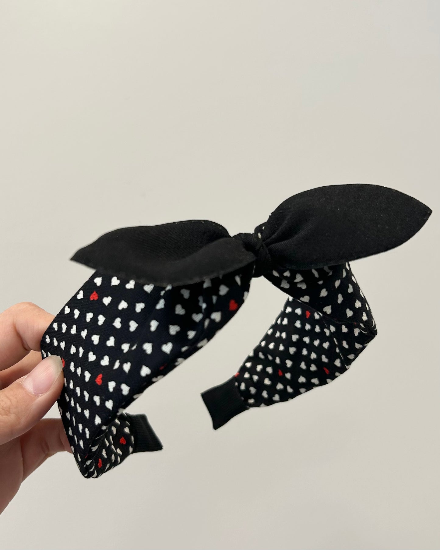 Heart Print Headband