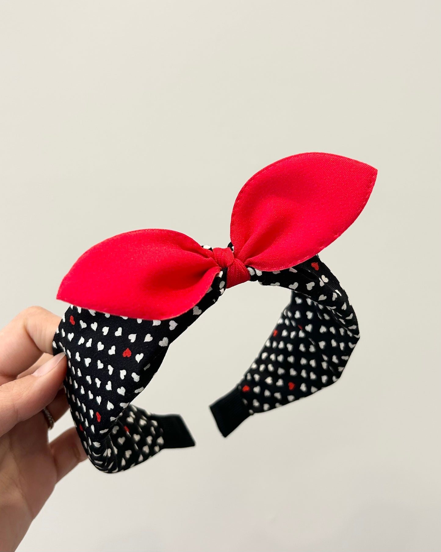Heart Print Headband