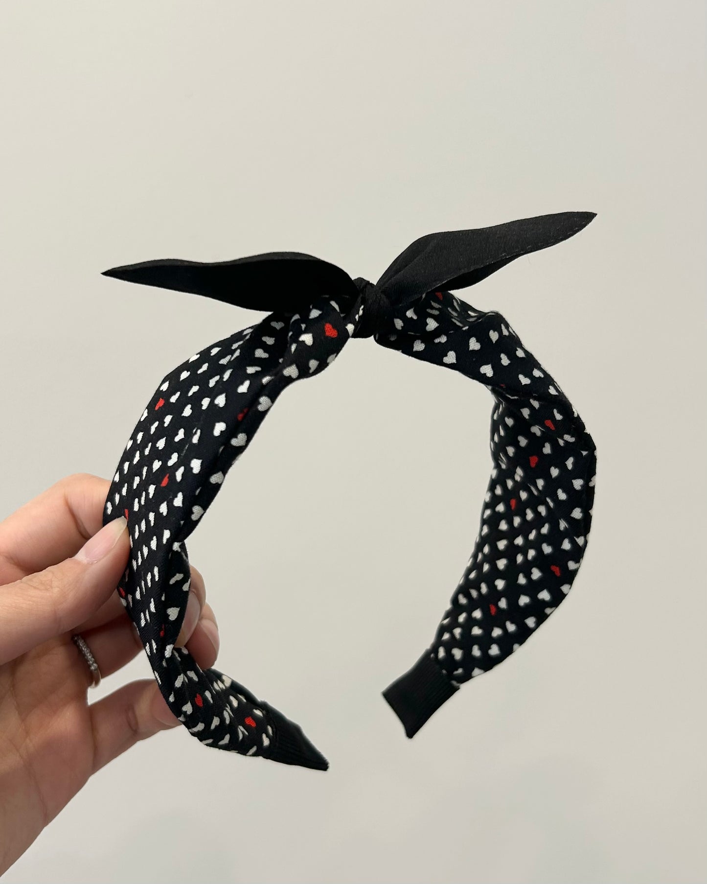 Heart Print Headband