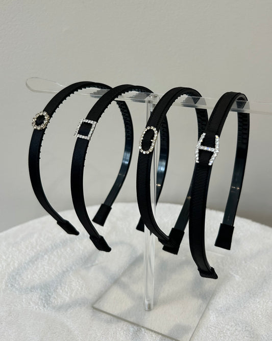 Classic Buckle Slim Headband