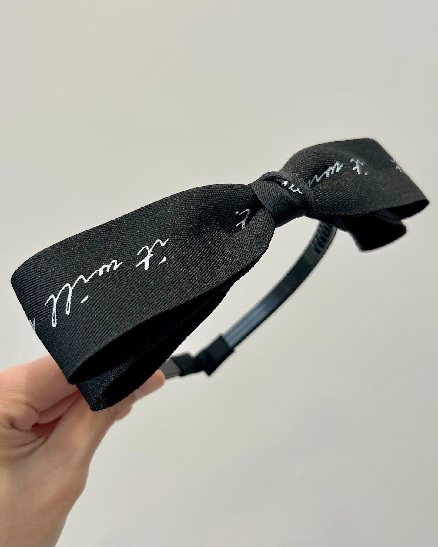 Playful Grosgrain Ribbon Bow Headband