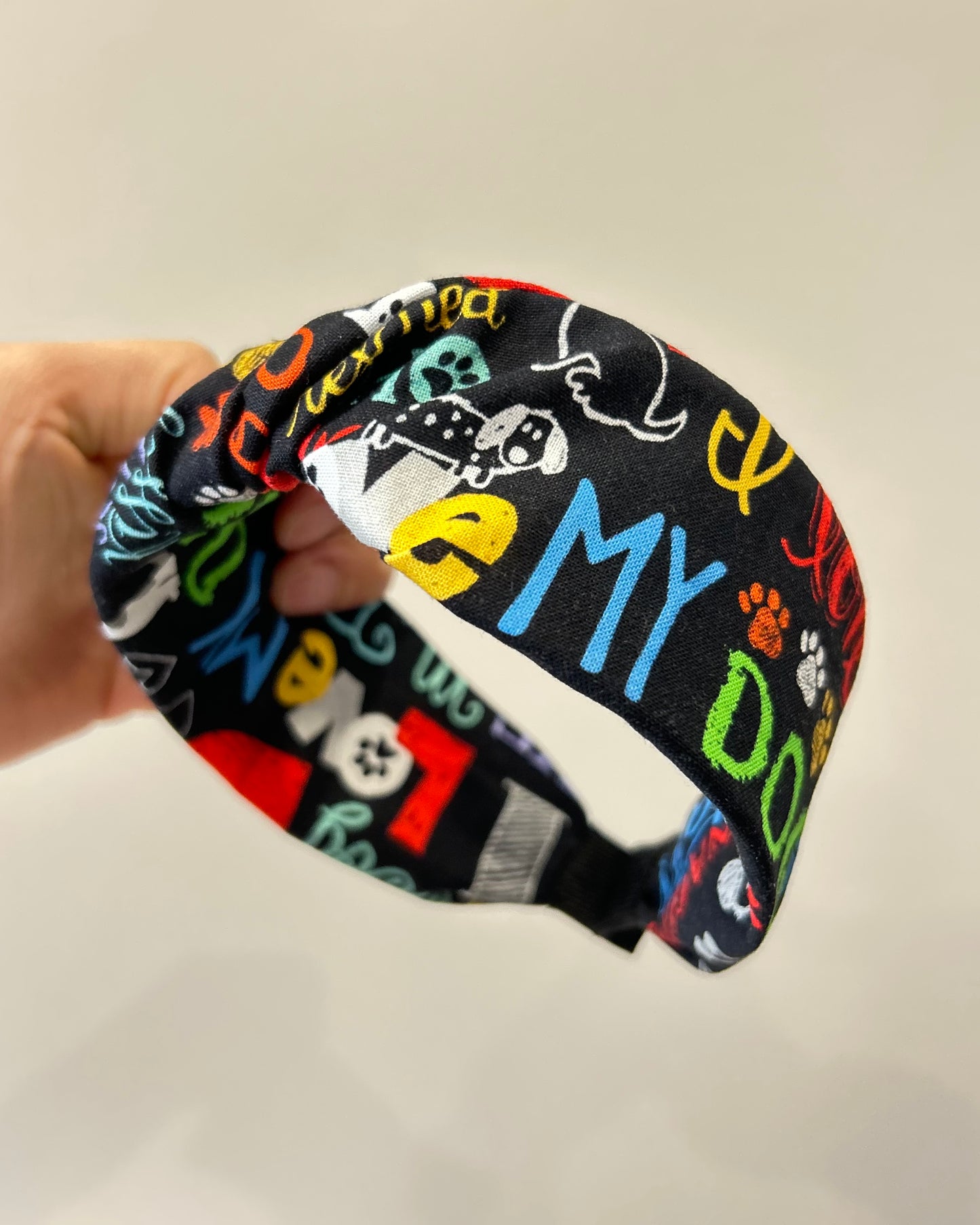 Dog Lover Twisted Headband