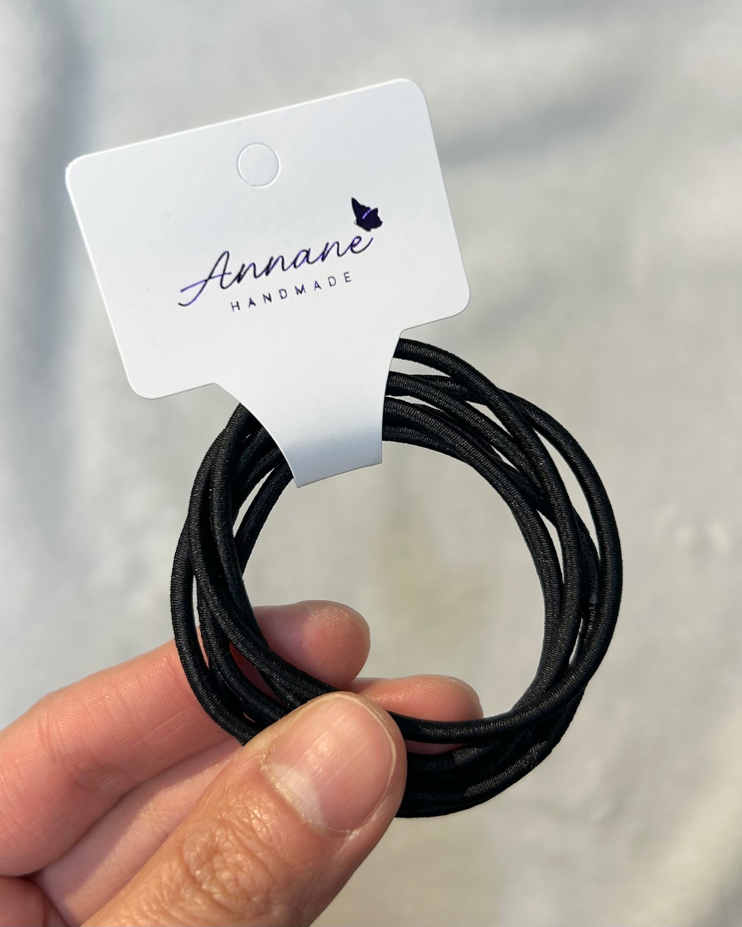 Thin Hair Ties (pack of 6)