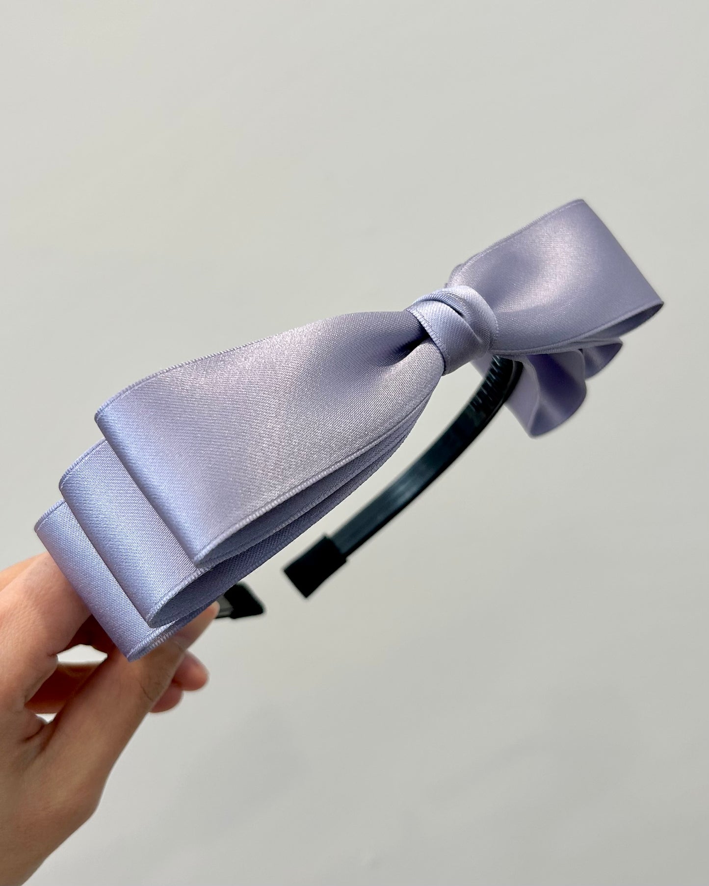 Classic Satin Oversized Bow Headband