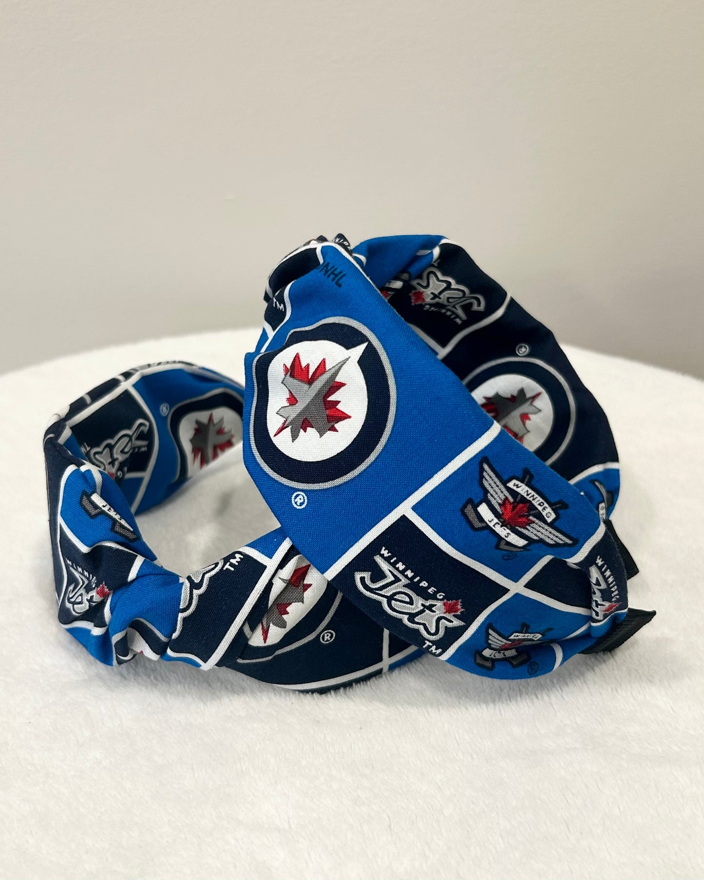 Winnipeg Blue Twisted Headband