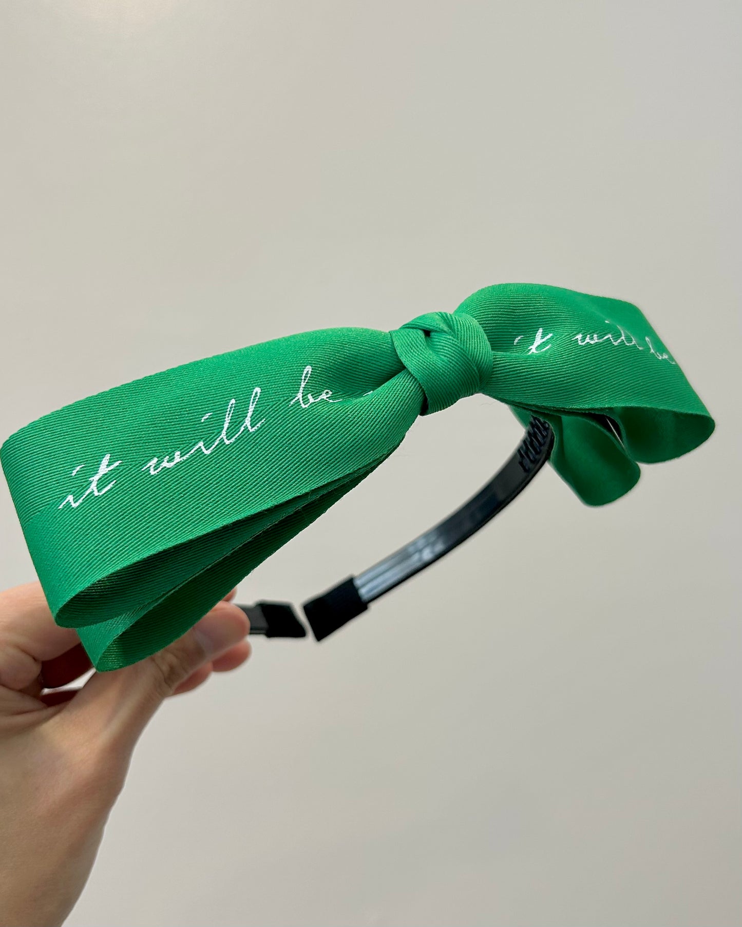 Playful Grosgrain Ribbon Bow Headband