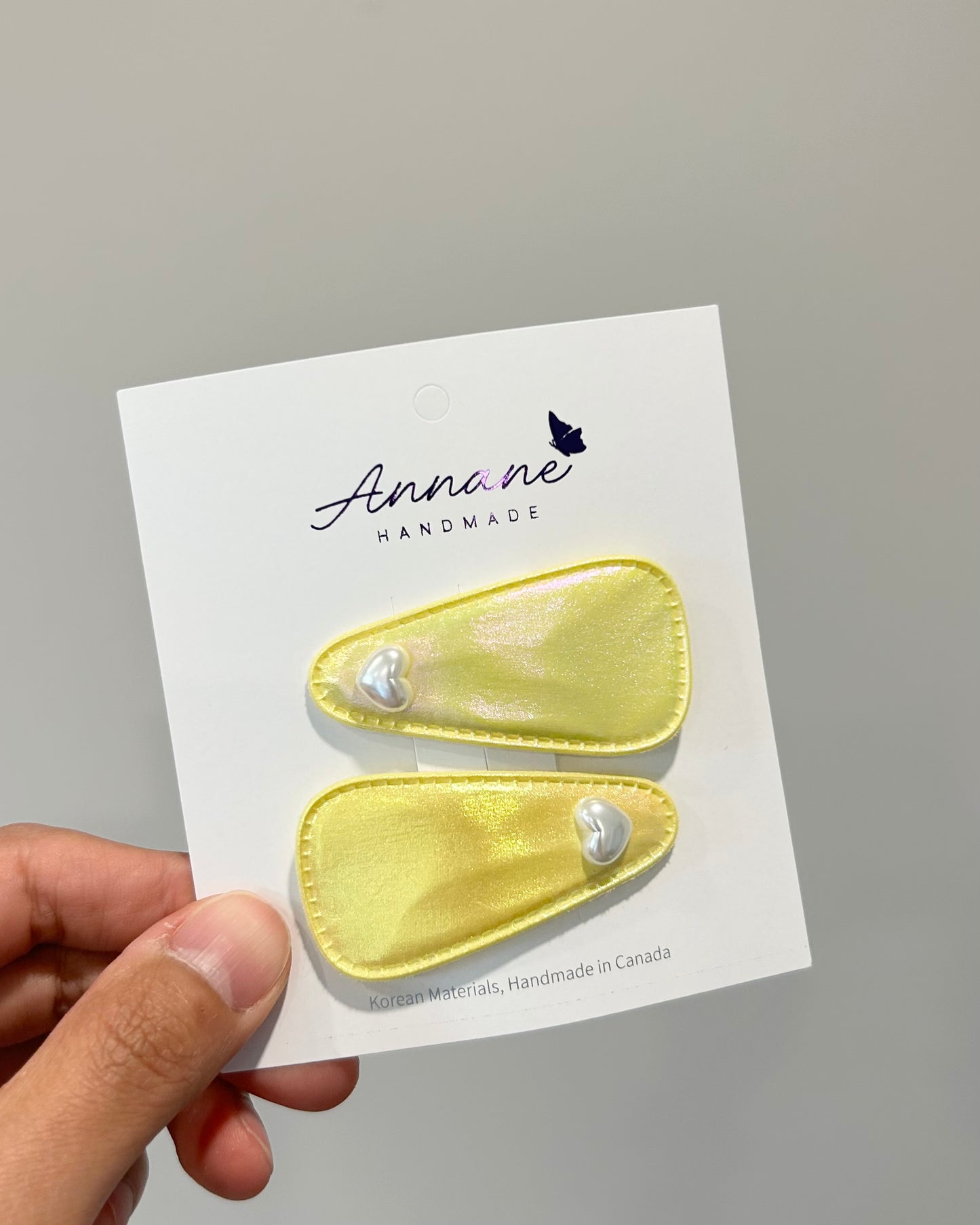 Aurora Heart Snap Clip (2pcs)(Mix & Match)