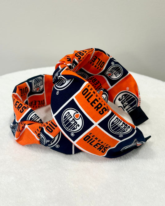 Edmonton Orange Twisted Headband