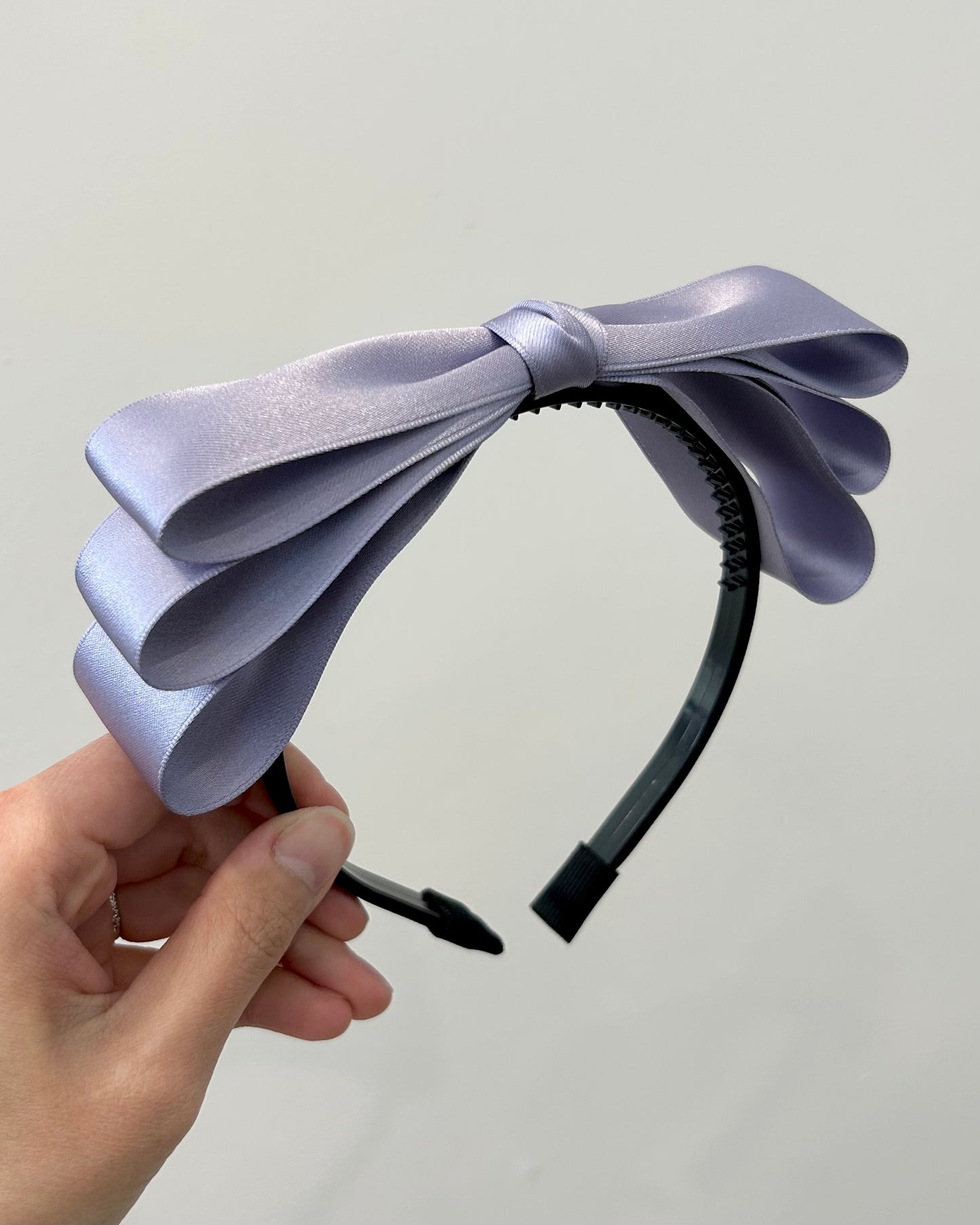 Classic Satin Oversized Bow Headband