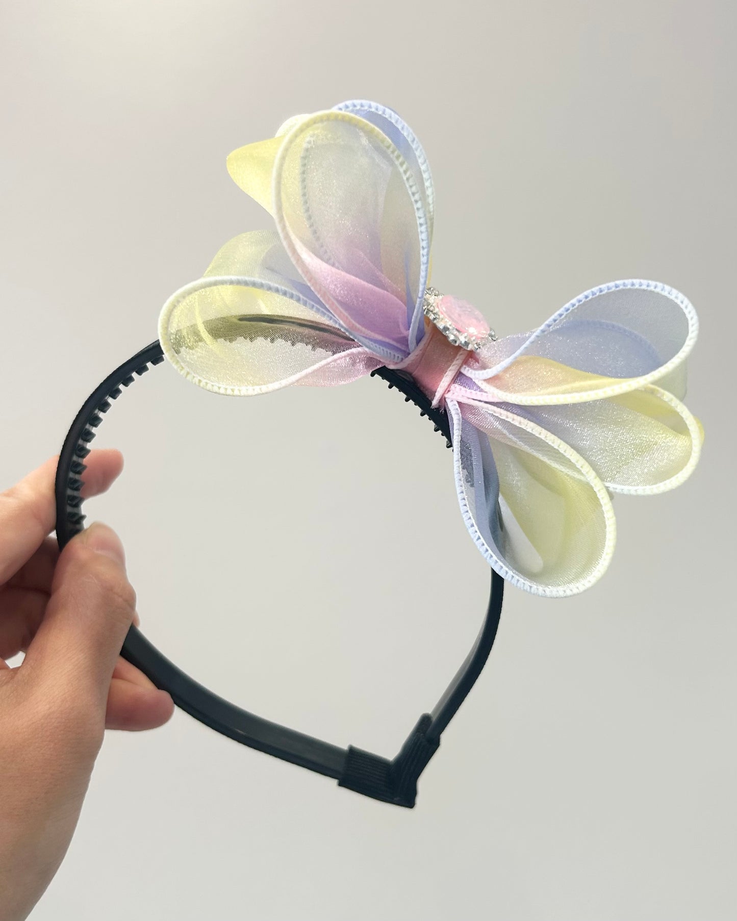 Aurora Organza Bow Headband