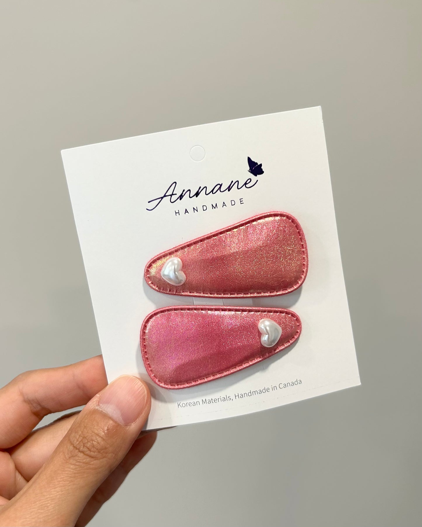 Aurora Heart Snap Clip (2pcs)(Mix & Match)