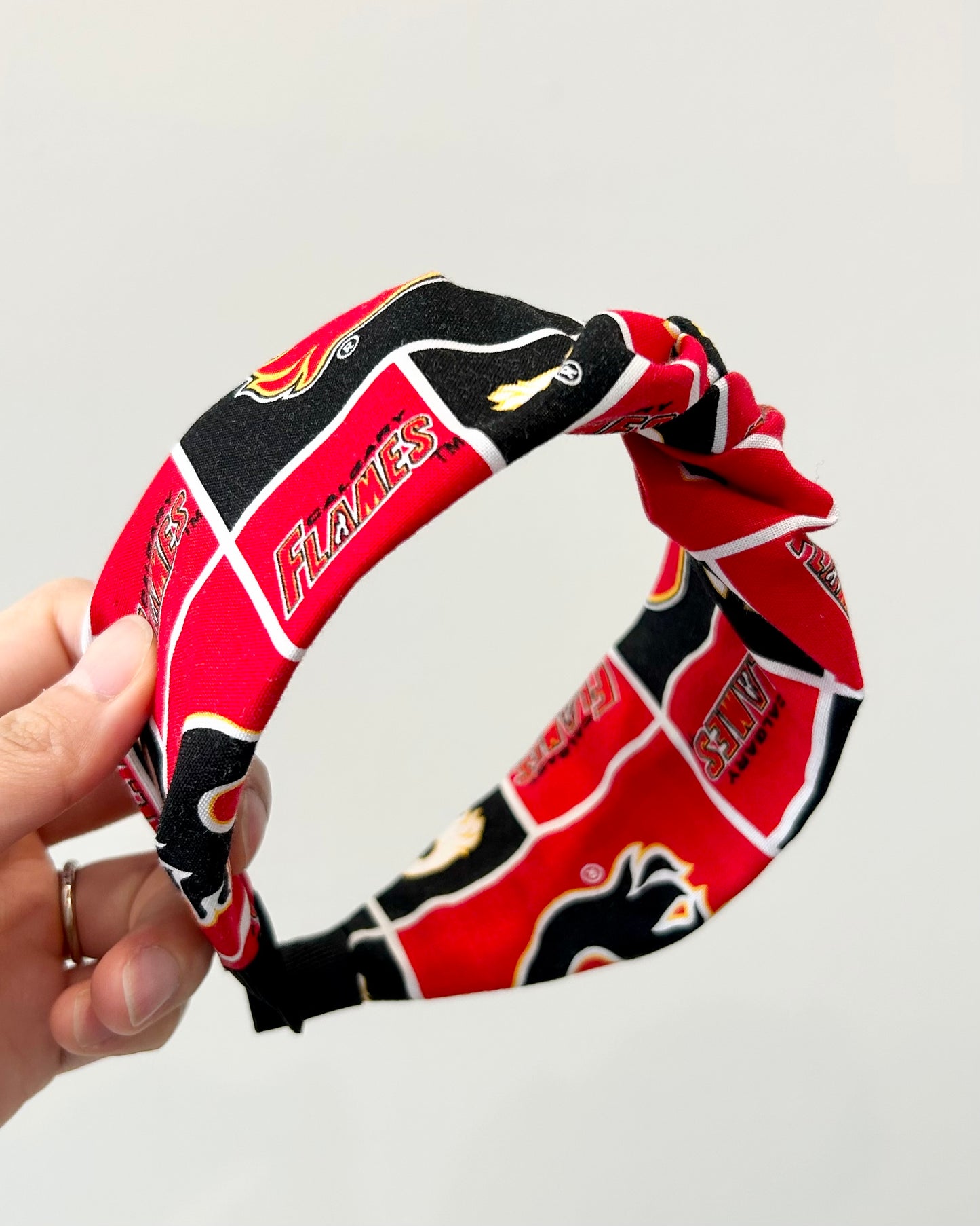 Calgary Hockey Twisted Headband