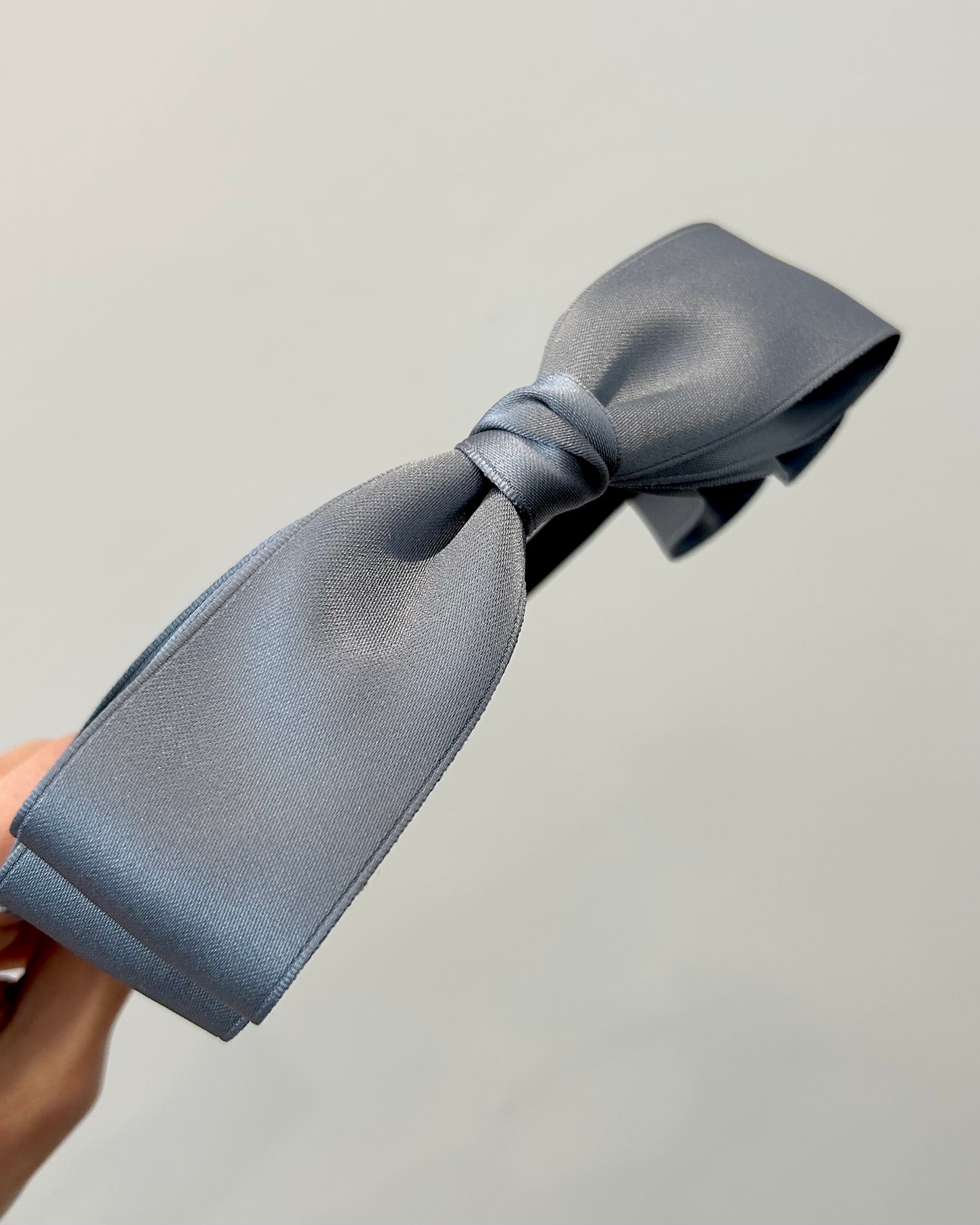 Classic Satin Oversized Bow Headband