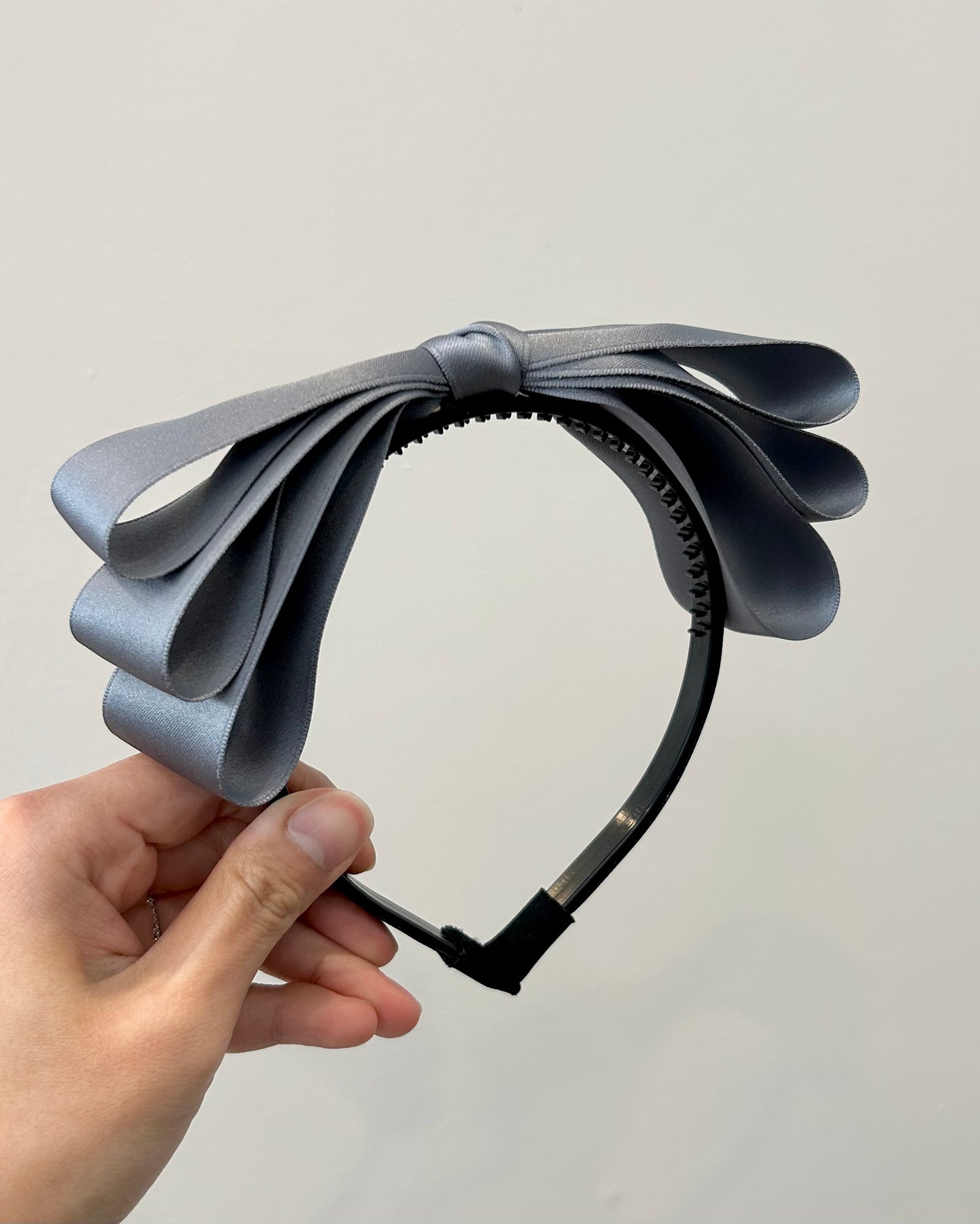 Classic Satin Oversized Bow Headband