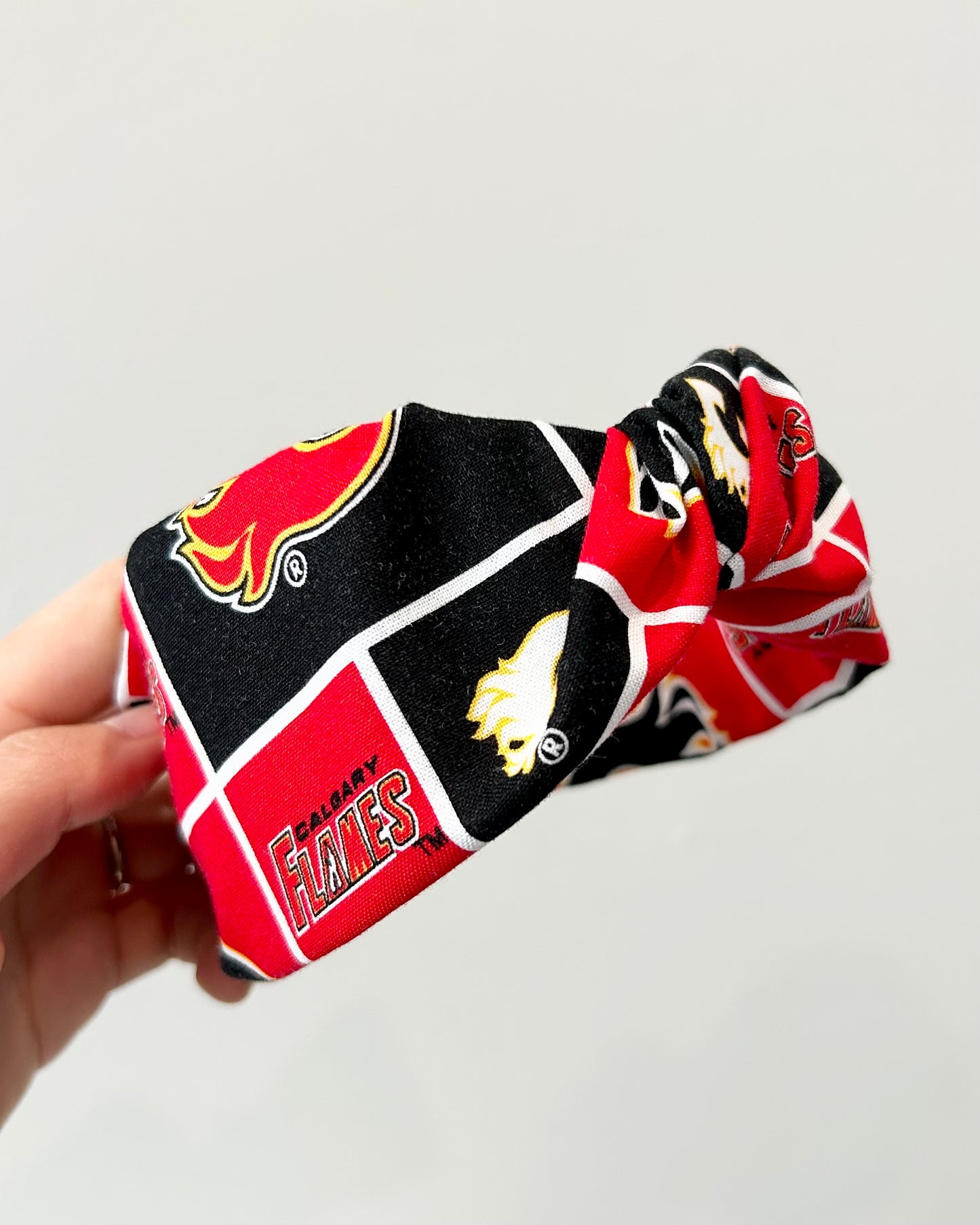 Calgary Hockey Twisted Headband