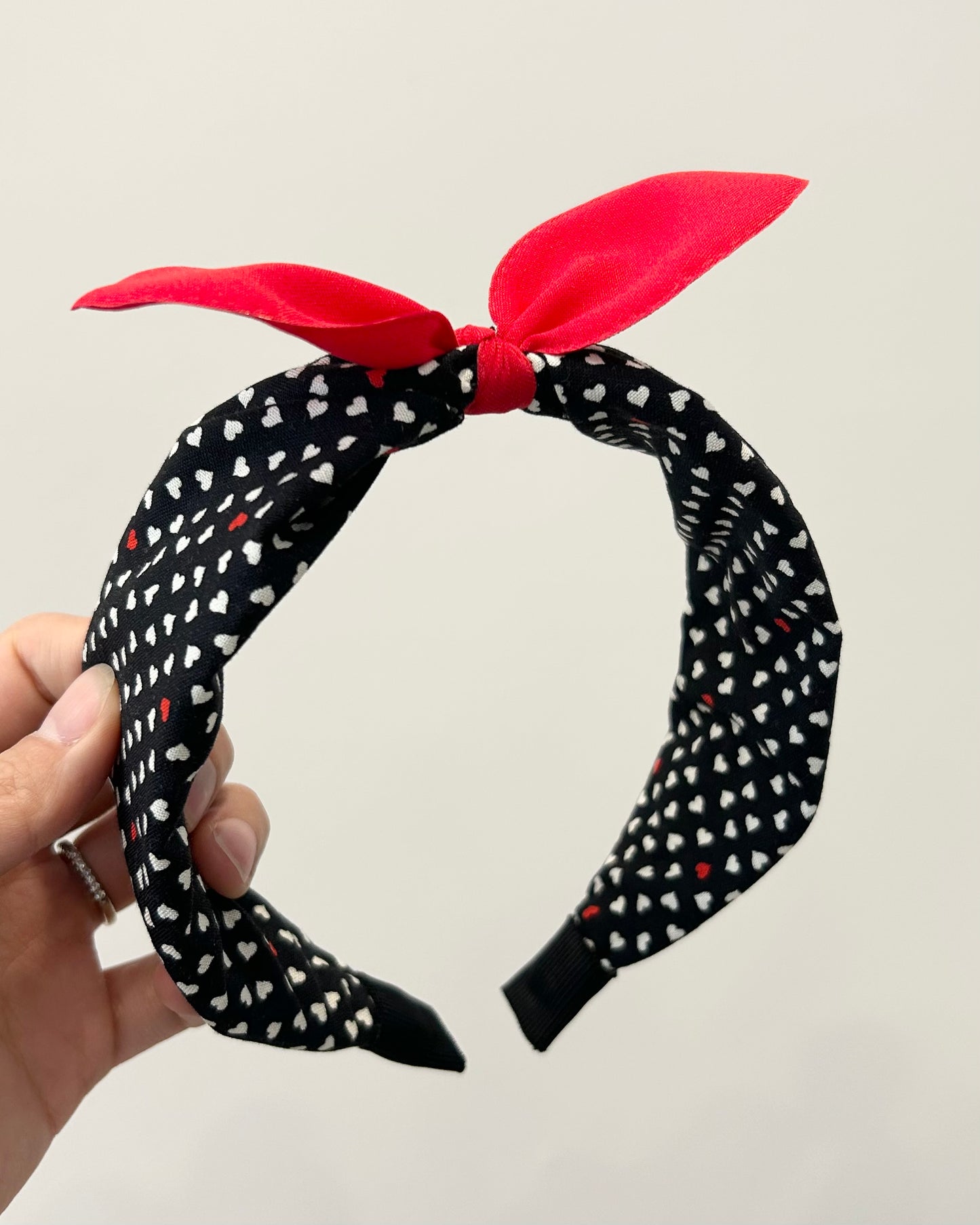 Heart Print Headband
