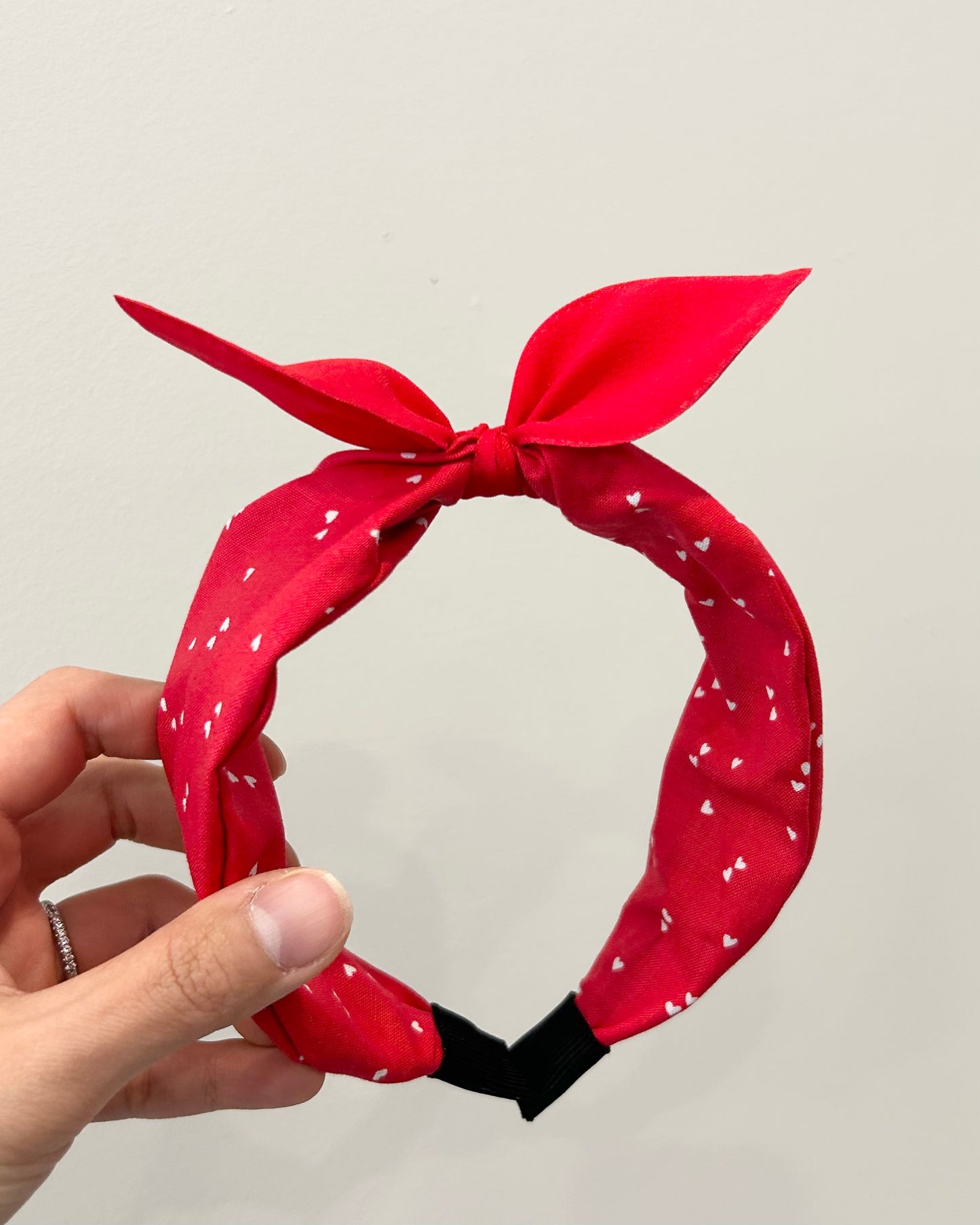 Heart Print Headband