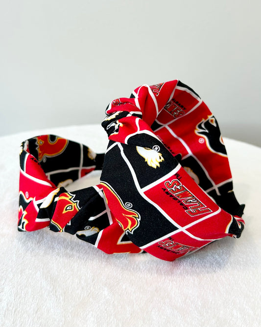 Calgary Hockey Twisted Headband