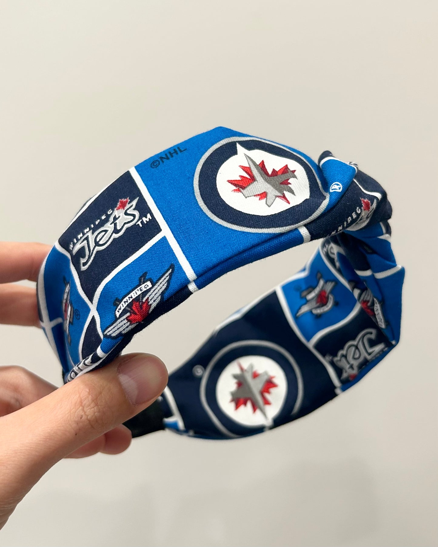 Winnipeg Blue Twisted Headband