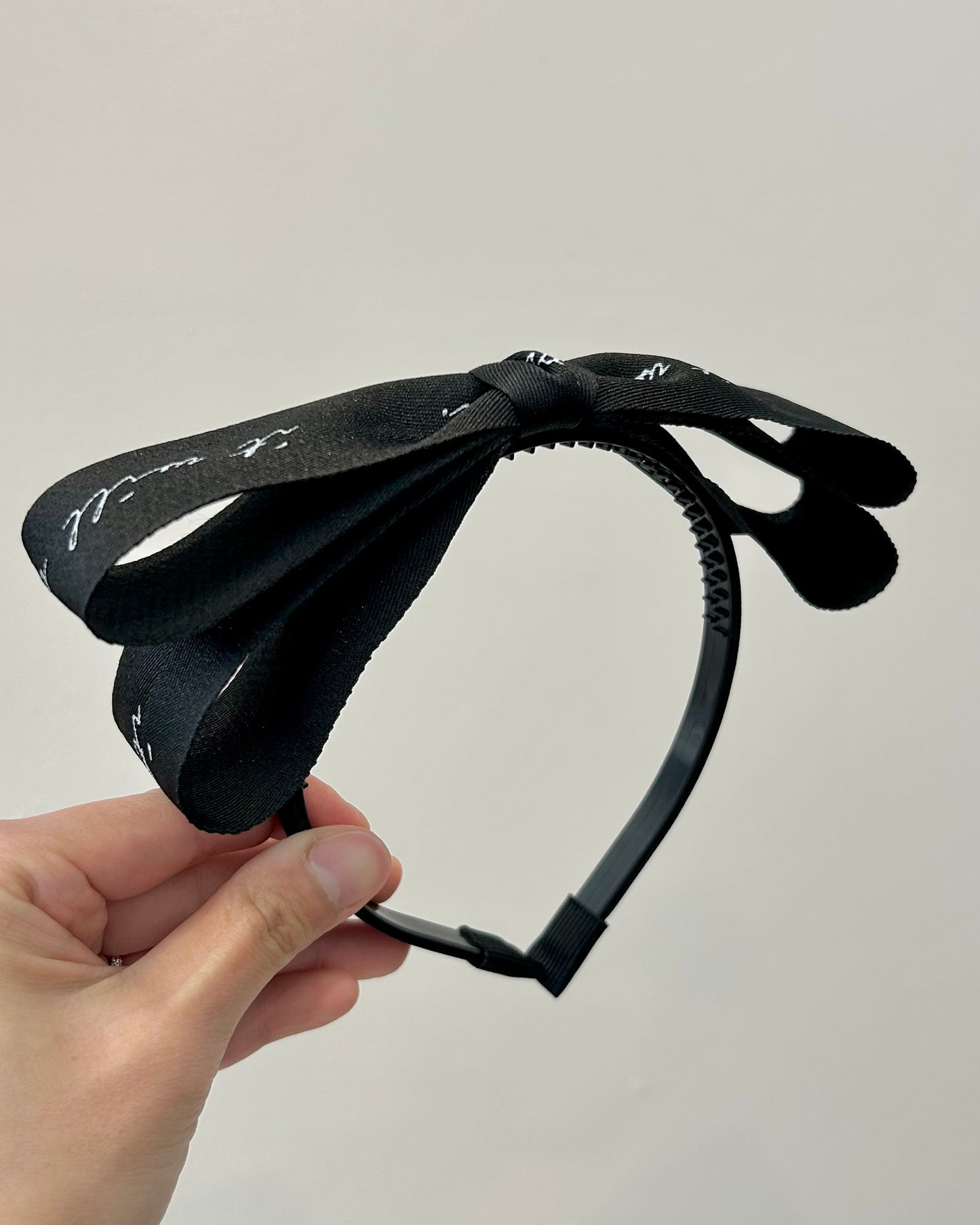 Playful Grosgrain Ribbon Bow Headband