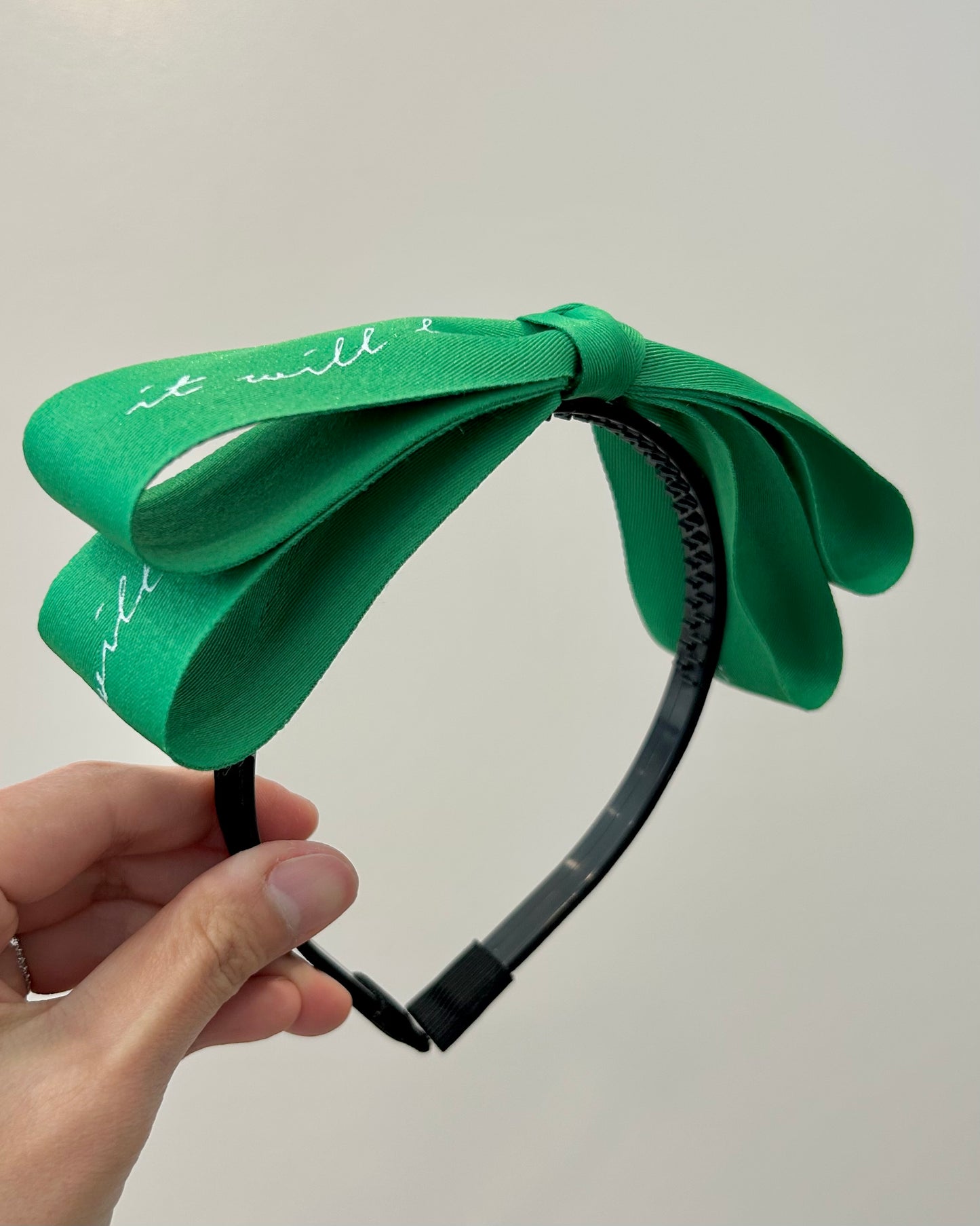 Playful Grosgrain Ribbon Bow Headband