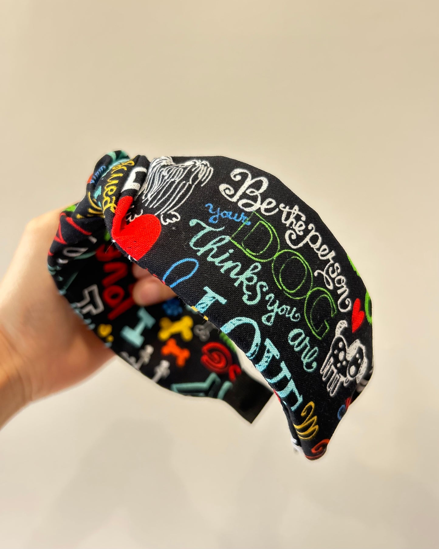 Dog Lover Twisted Headband